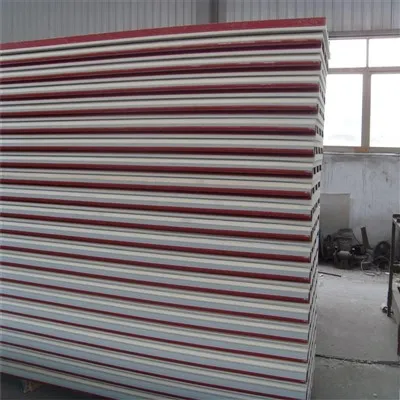 Red Colored PU Roof Sandwich Panels