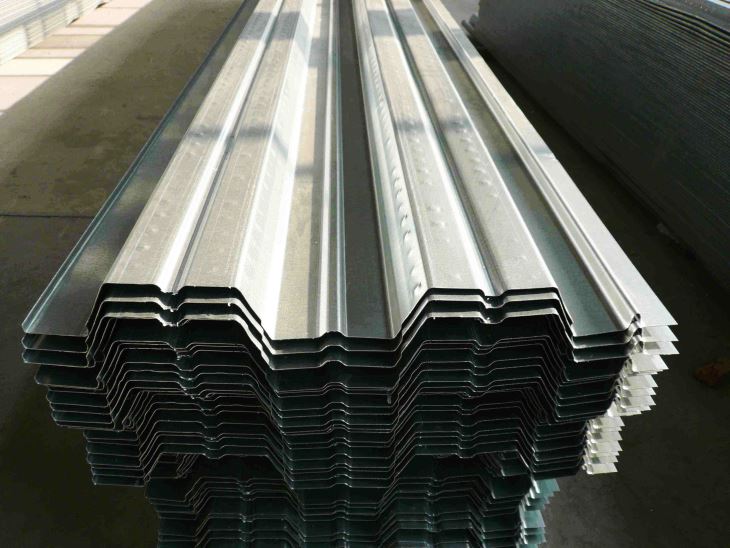 688mm Width Steel Floor Decking Sheet